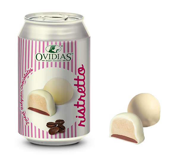 Ristretto-can with coffee cream chocolates (95g)